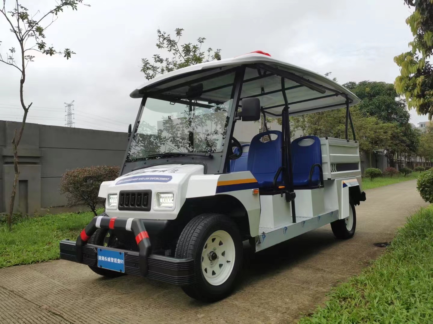 5座電動(dòng)巡邏車帶后斗